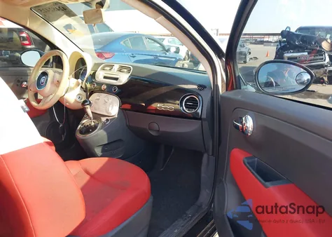 2012 Fiat 500 Pop z USA, uszkodzony, nr VIN 3C3CFFAR2CT201082